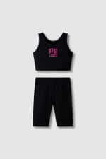 Short leggings set