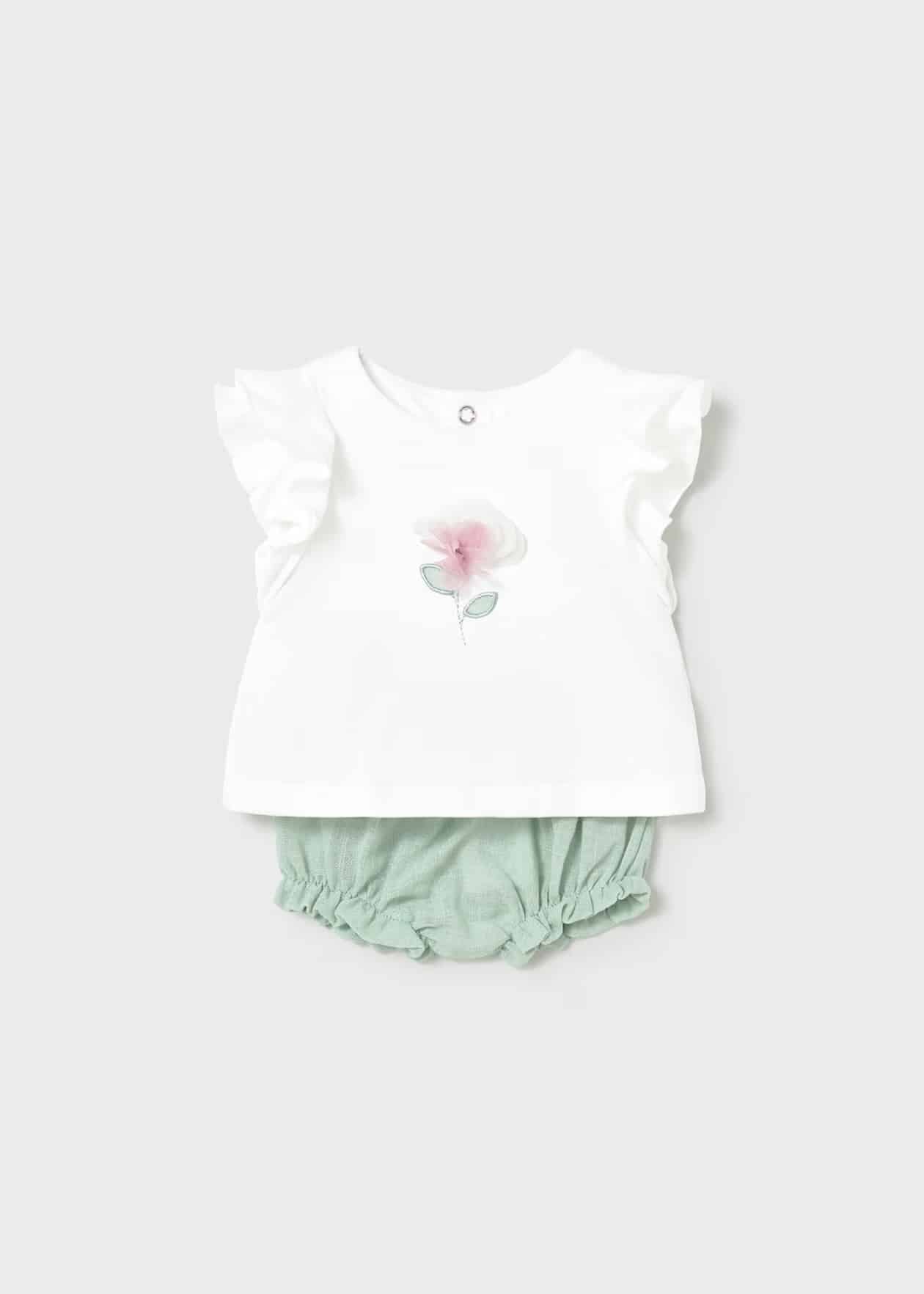 26-1289-AQUA.jpg Shorts set - Image 1