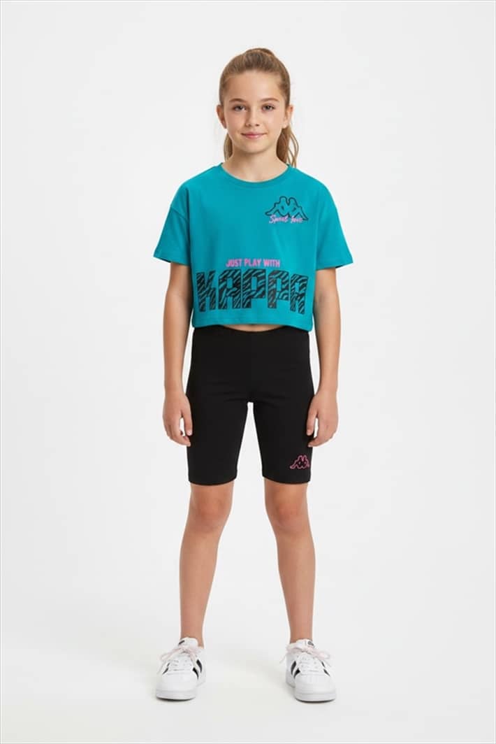 80G6K0042T.322C4YW-AQUA.jpg Short leggings set - Image 1