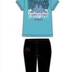 Short leggings set