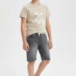 Short jeans set