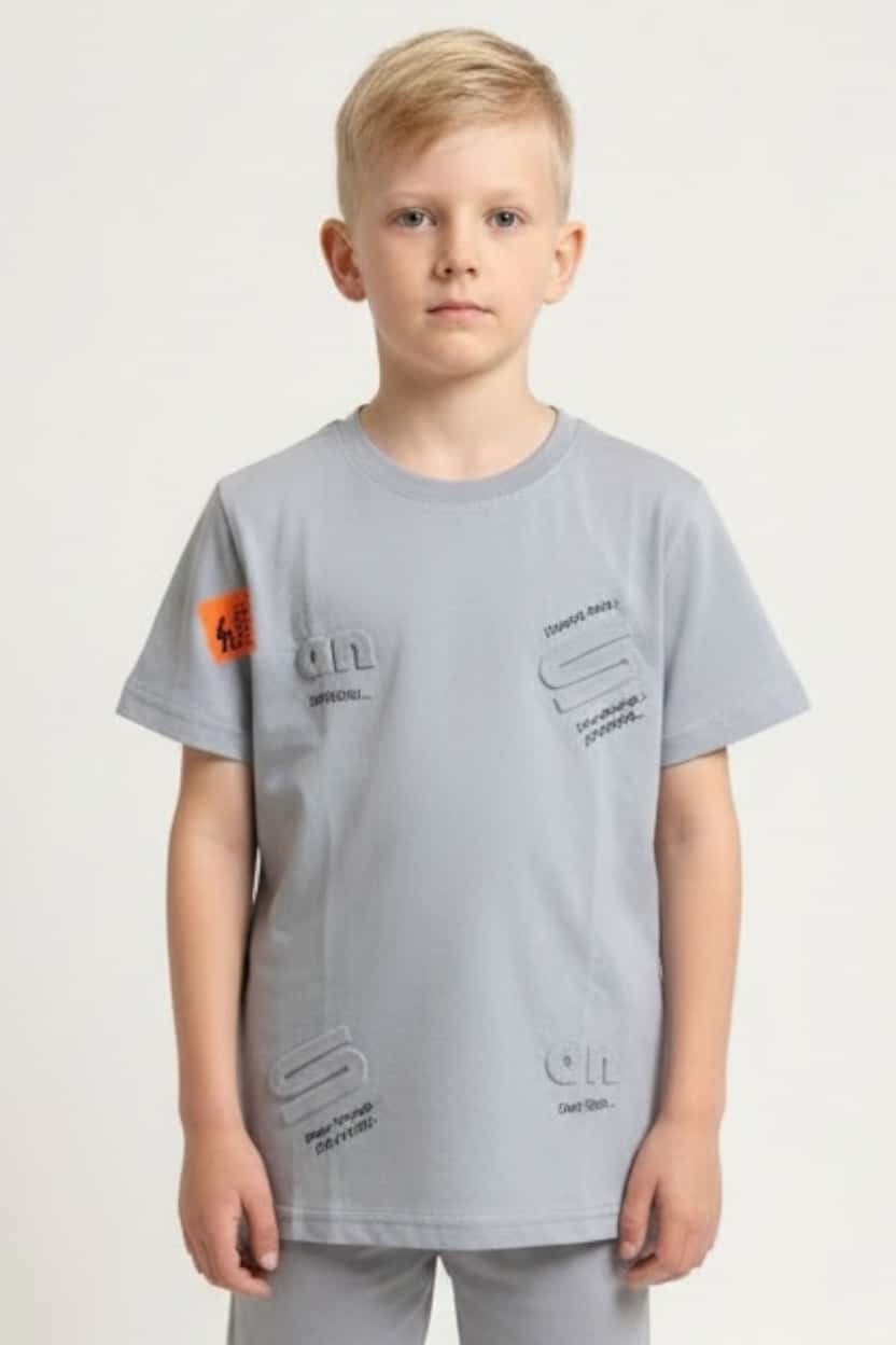 231-3075-1-GRY.jpg Short sleeve t-shirt - Image 1