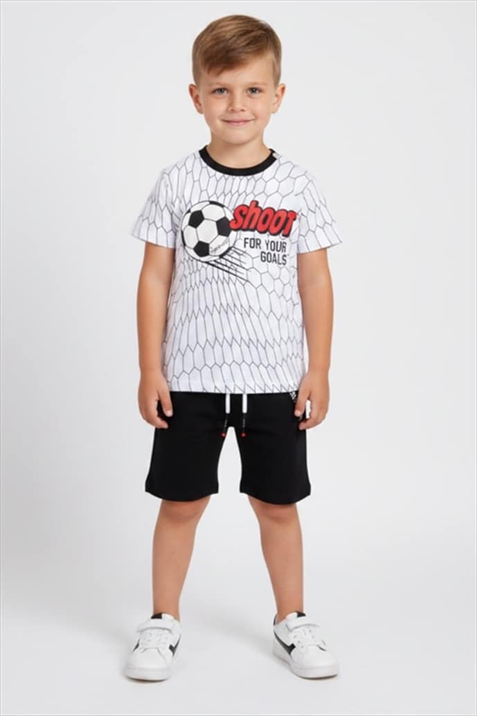 241-1037-WHT.jpg Short set - Image 1