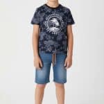 Short jeans set