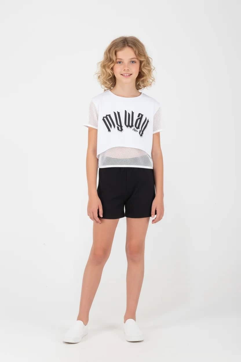 2613151-WHT.jpg Shorts set - Image 1