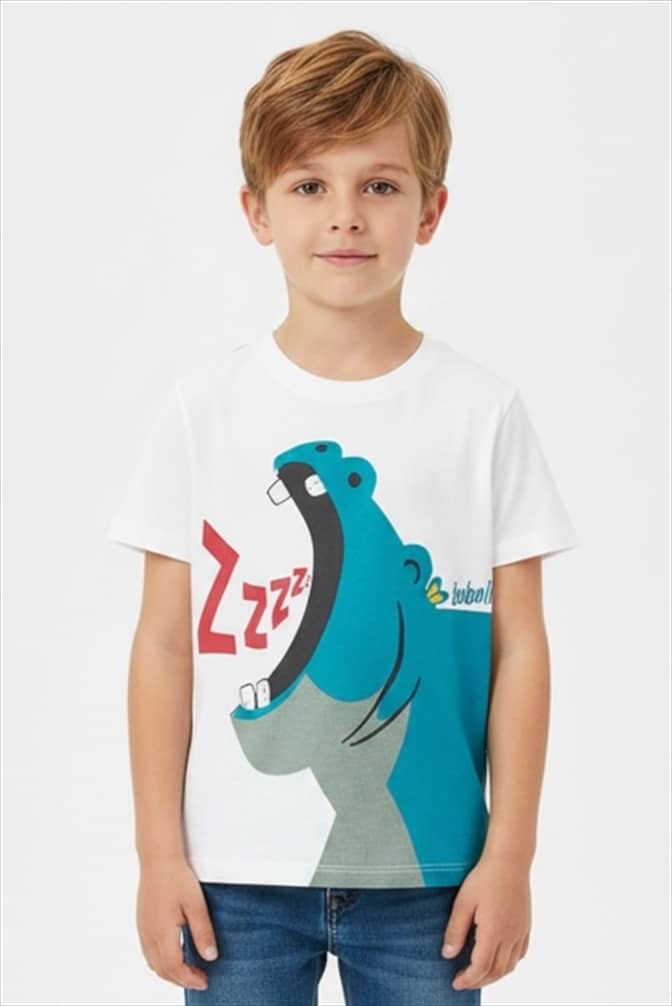 398044-WHT.jpg Short sleeve t-shirt - Image 1