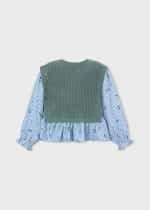 Long sleeve t-shirt with vest - Image 3