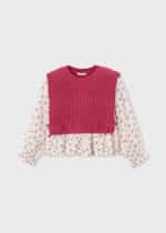 Long sleeve t-shirt with vest - Image 2