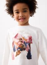 Long sleeve t-shirt with 2 leggings set - Image 2
