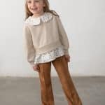 Suede leggings set