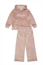 Velvet pants set