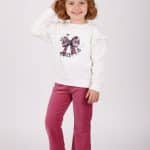 Velvet pants set