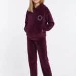 Velvet tracksuit