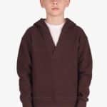 Knitted hoodie