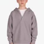 Knitted hoodie