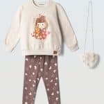 Leggings set with bag