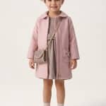 Dress set with bag and hat