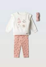 Leggings set with ribbon