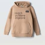 Non-fleece hoodie