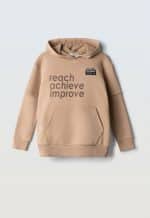 Non-fleece hoodie