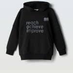Non-fleece hoodie