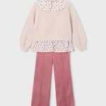Suede leggings set