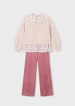 Suede leggings set