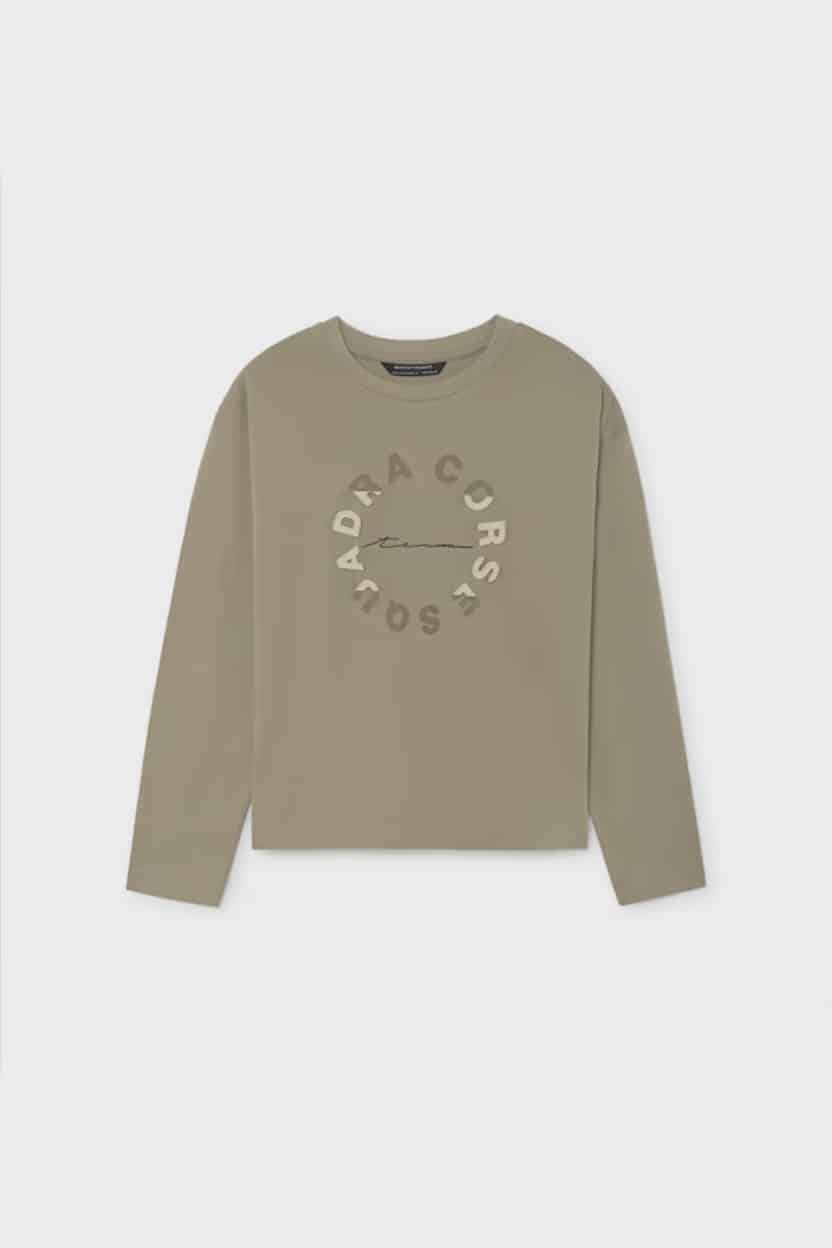 26-7043-BEI.jpg Long sleeve t-shirt - Image 1