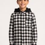 Hooded shirt