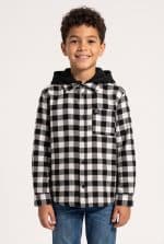 Hooded shirt