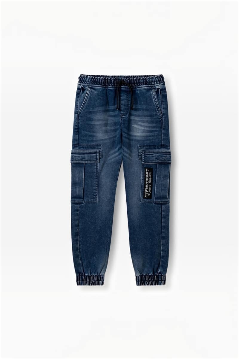 227-112109-BLU.jpg Cargo jeans - Image 1