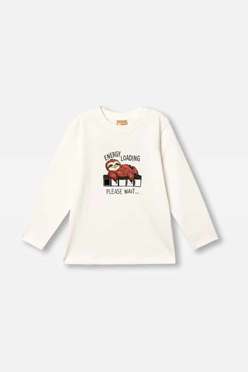 227-306125-ECRU.jpg Long sleeve t-shirt - Image 1