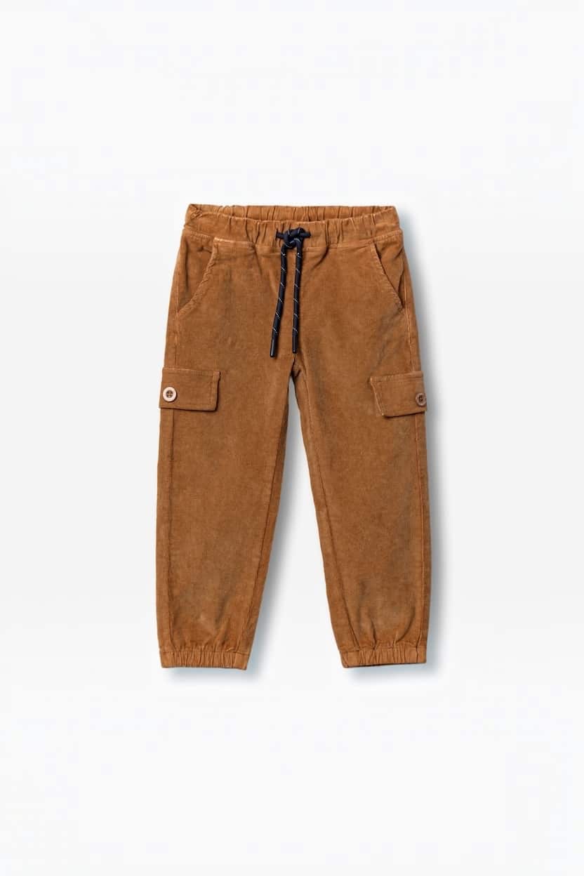 227-311100-BRN.jpg Cargo trousers - Image 1