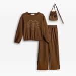 Pants set with bag