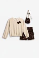 Shorts set with bag