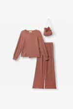 Pants set with bag