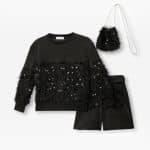 Shorts set with bag