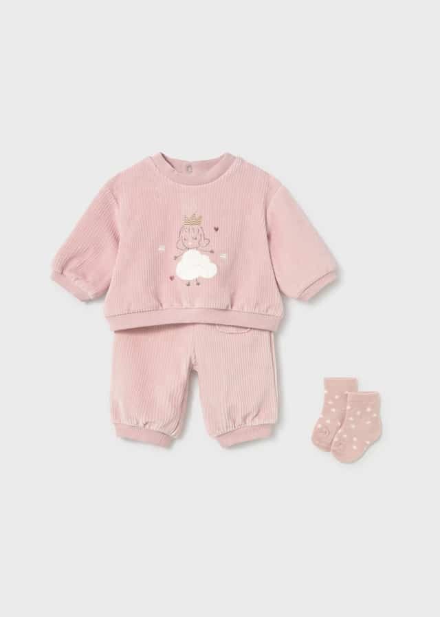 26-2654-PNK.jpg Tracksuit with pants - Image 1