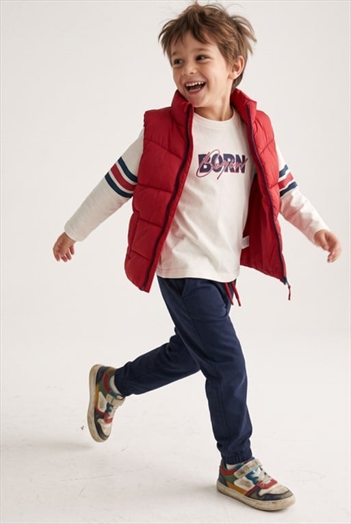 26-4609-RED.jpg 3 pieces vest set - Image 1