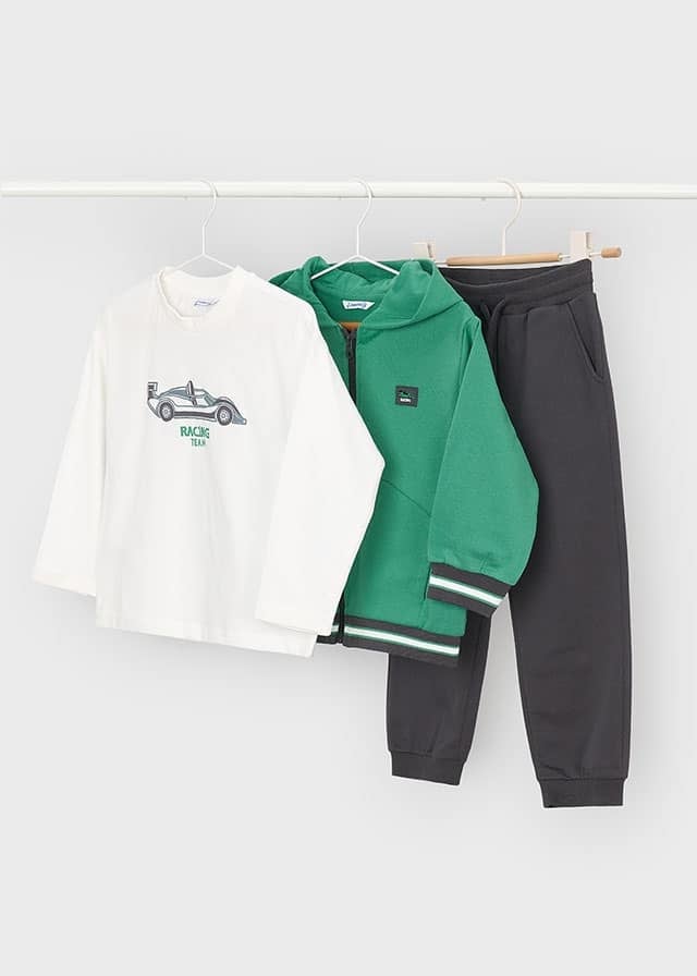 26-4810-GRN.jpg 3 pieces tracksuit - Image 1