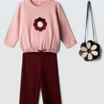 Pants set with bag