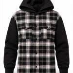 Hooded shirt