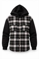 Hooded shirt