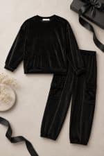 Velvet tracksuit