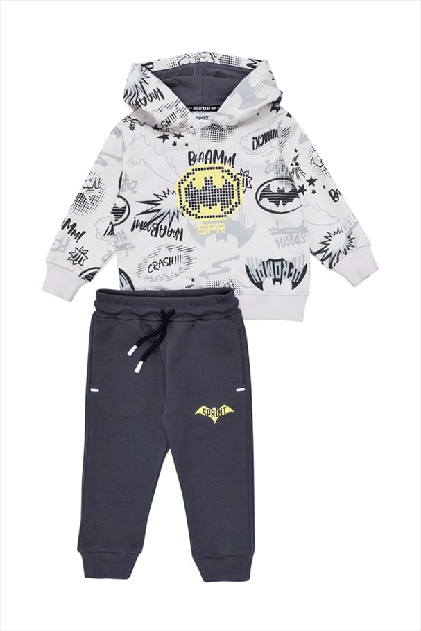 262-1006-GRY.jpg Non-fleece tracksuit - Image 1