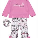 Leggings set with hair ribbon