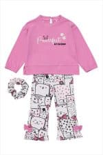 Leggings set with hair ribbon