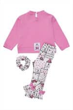 Leggings set with hair ribbon - Image 2