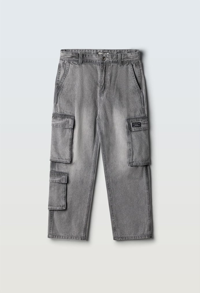 267715-GRY.jpg Cargo jeans - Image 1